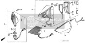 33401KJ9003, Base Comp. Clignotant D., Honda, 0